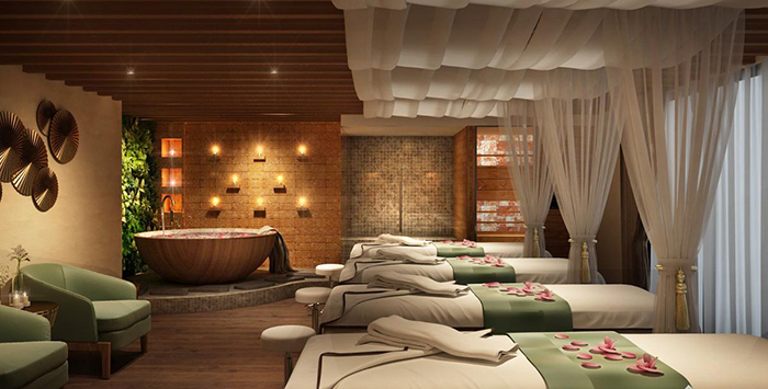khâu chuẩn bị mở Spa